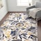 World Rug Gallery Vintage Modern Floral Gray/Yellow/Ivory Area Rug 7'10''x10' 2075CREAM8X10 - alternate 9